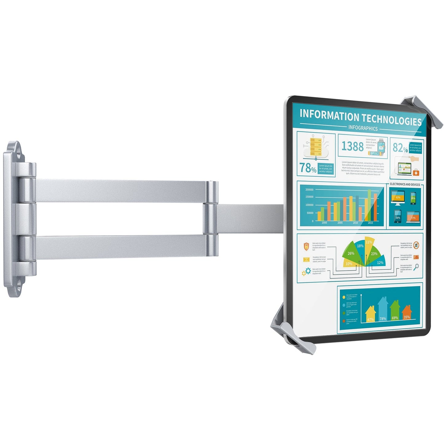 AboveTEK Anti Theft Tablet Wall Mount (TH-258B)