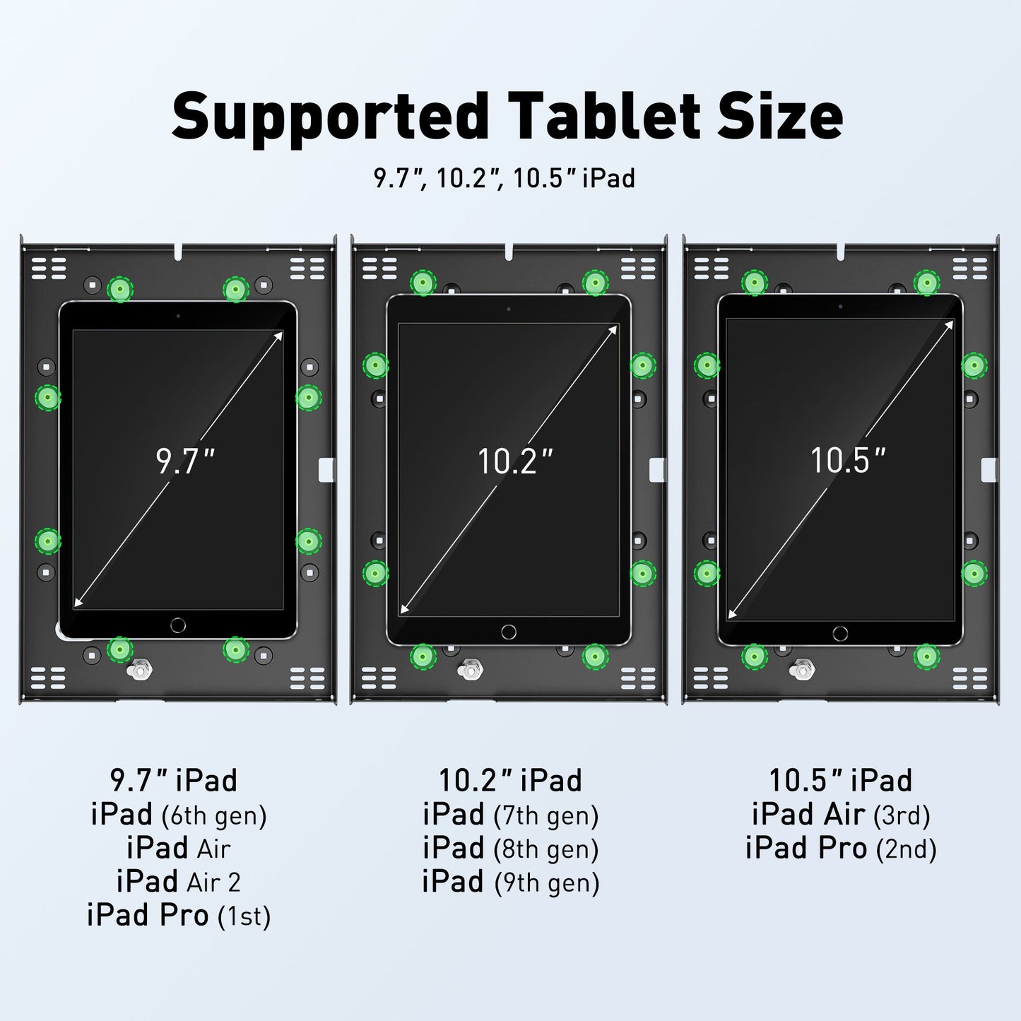 盗難防止タブレットキオスクスタンド-壁掛け・卓上両用 TH-328