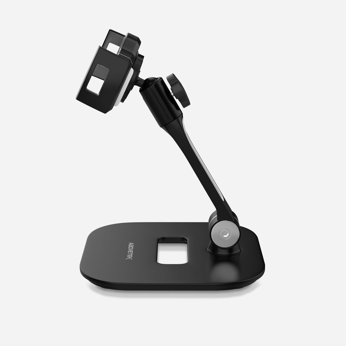 Tablet & Phone Desk Stand 360° Swivel Series Silver Black (TS-116B)