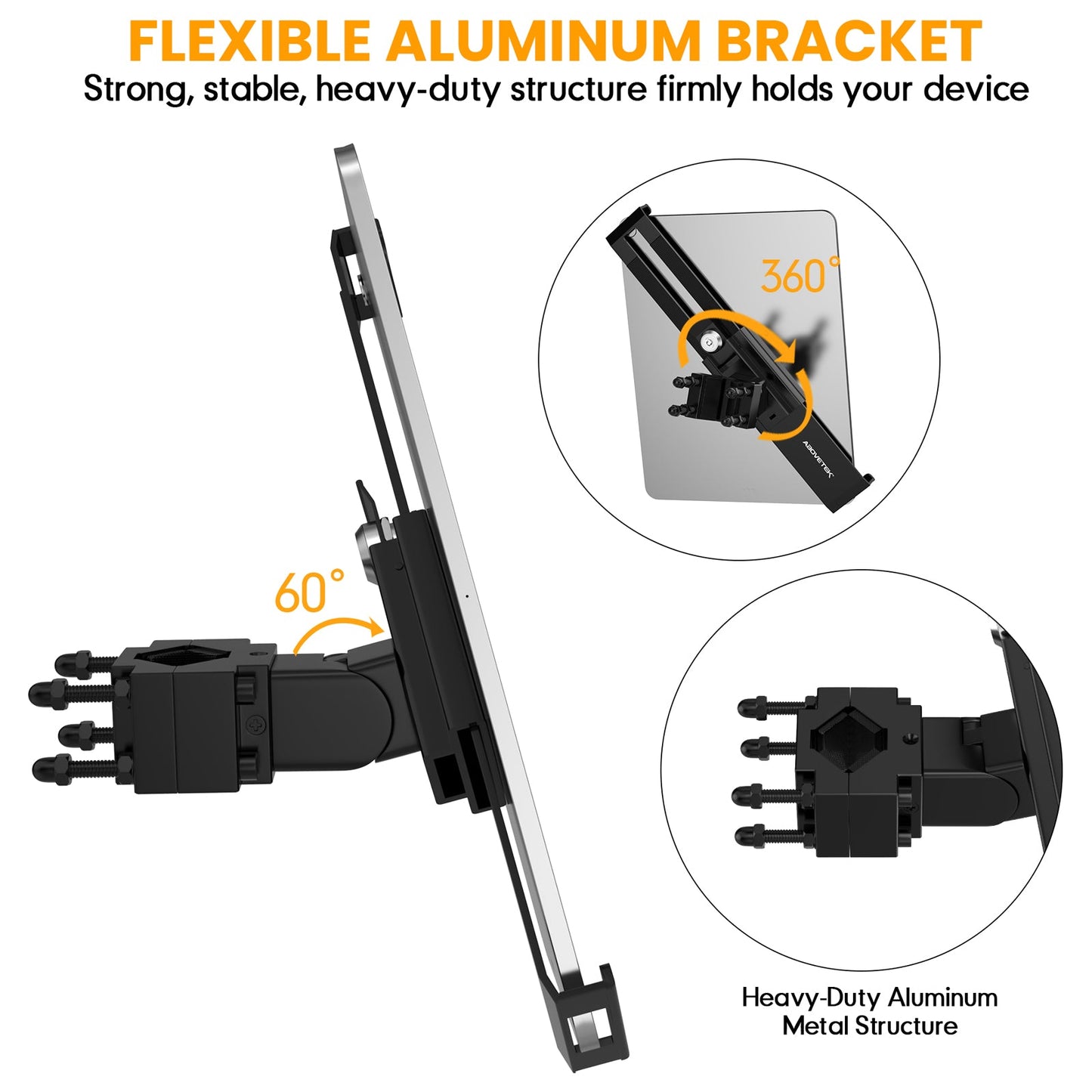 Tablet Handlebar Mount Holder (TH-238B)