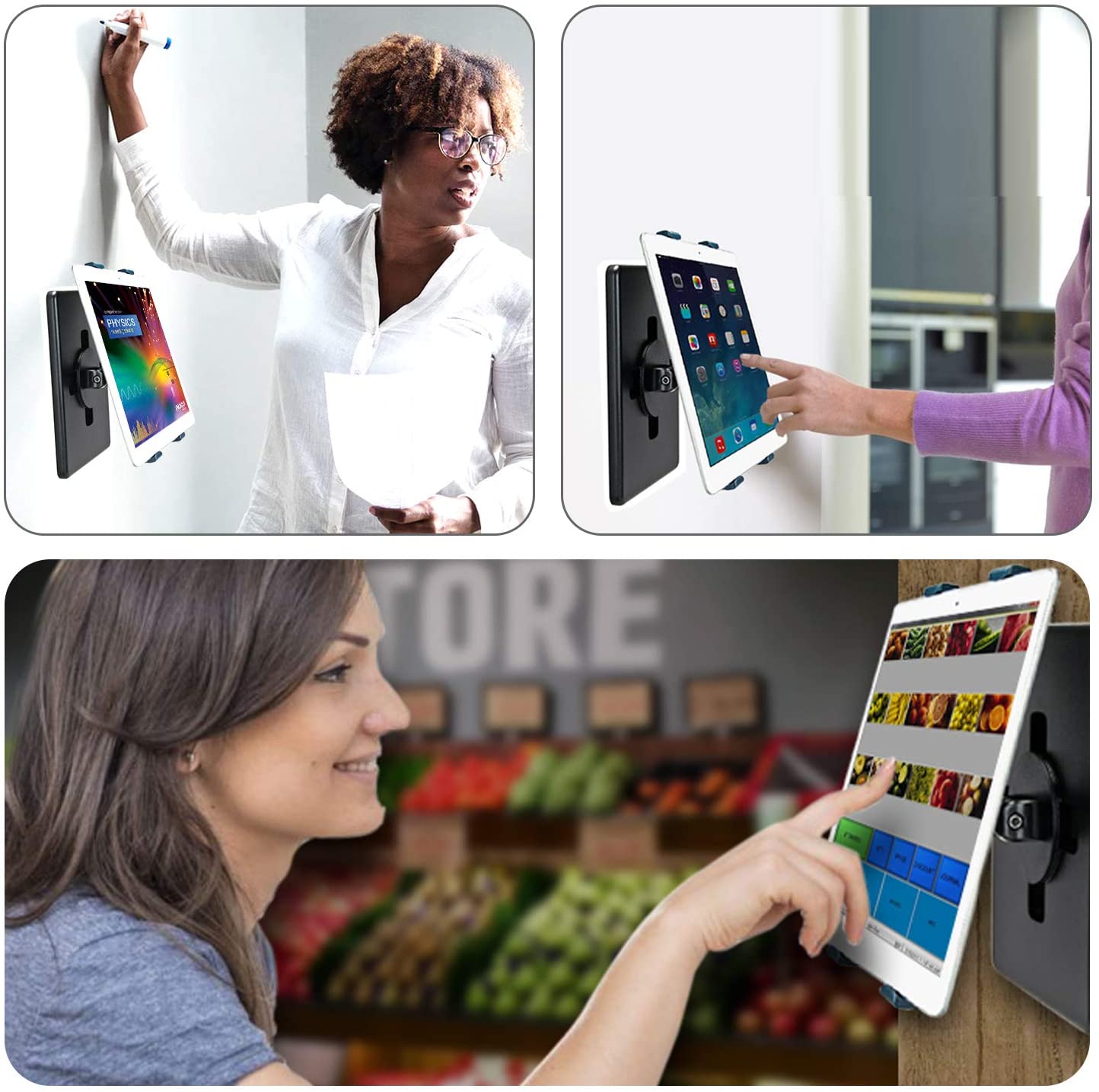 Universal Magnetic iPad Wall Mount - TS-338B