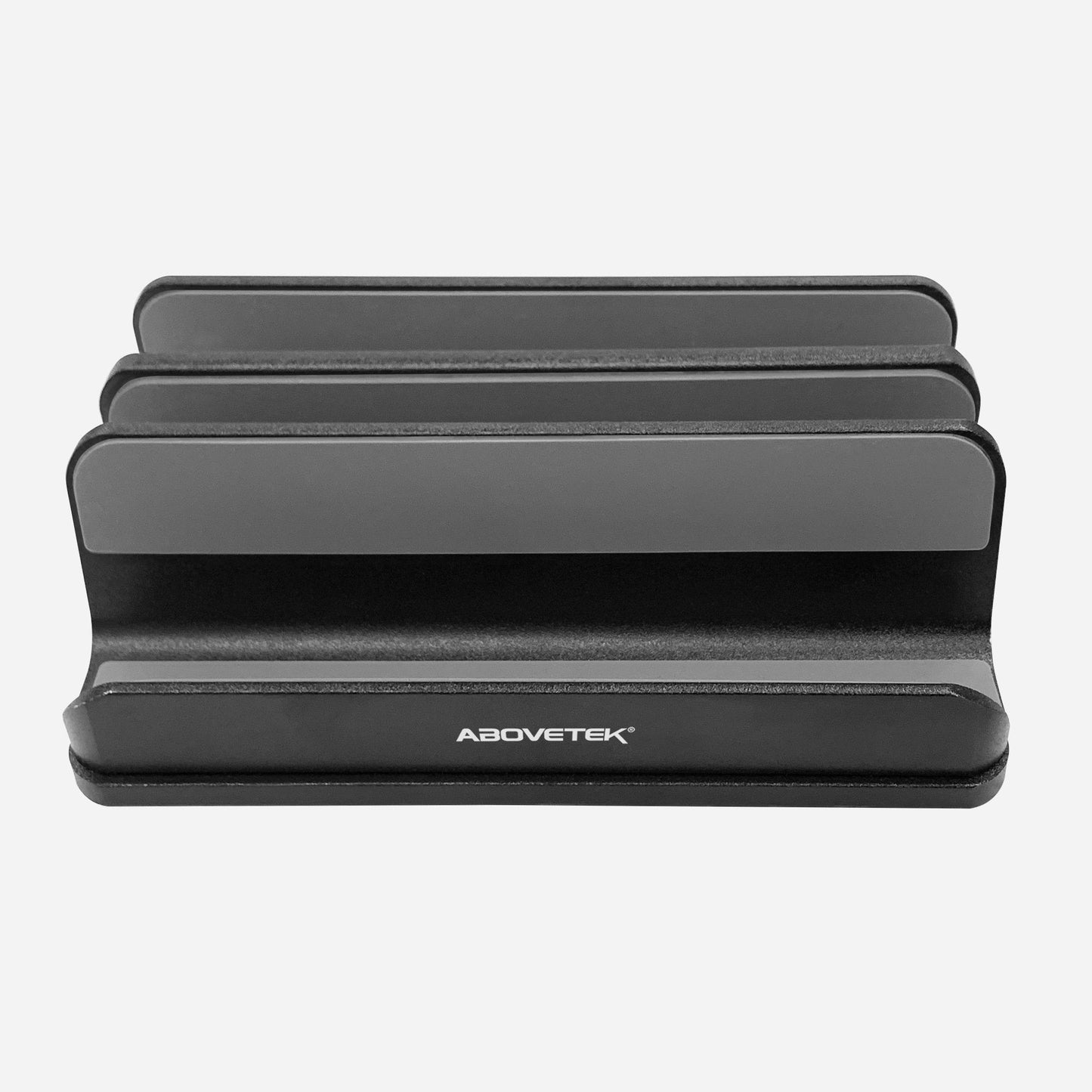 Vertical Laptop Stand - 3 Slots for Computer, Tablet, Phone