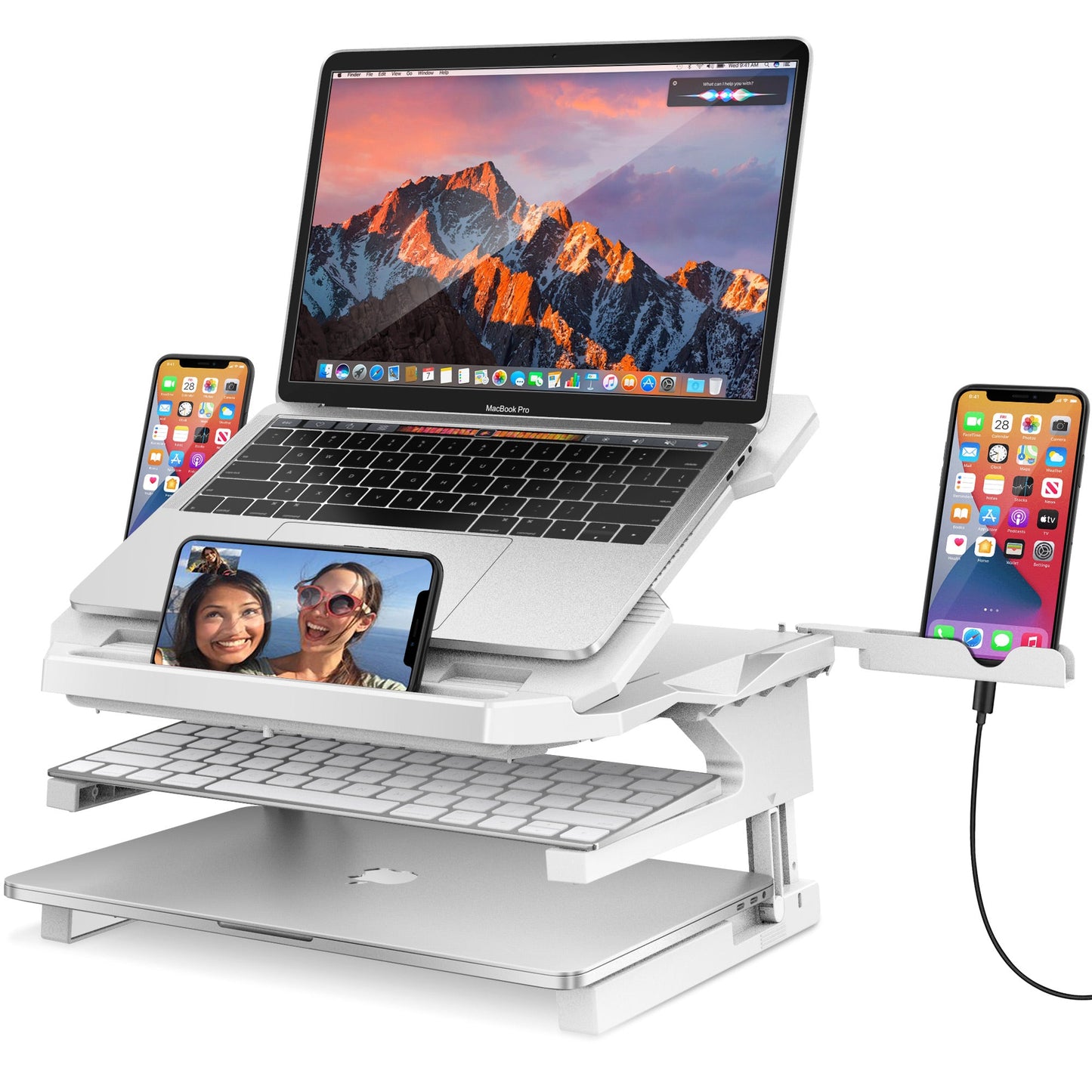3-in-1ノートPCスタンド (LS-58B)