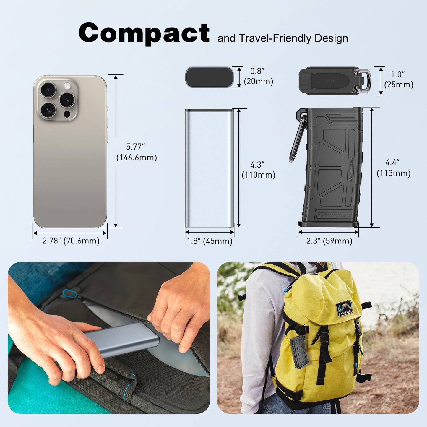 AboveTEK High-Speed SD Card Reader - SD-1B