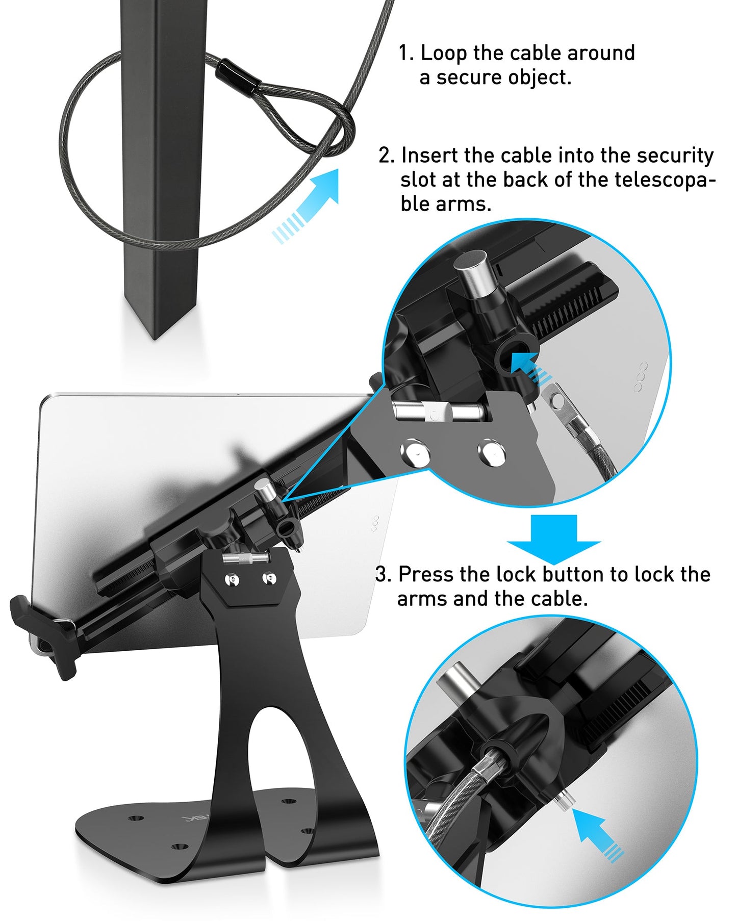 Anti-Theft Tablet Stand (TH-218)