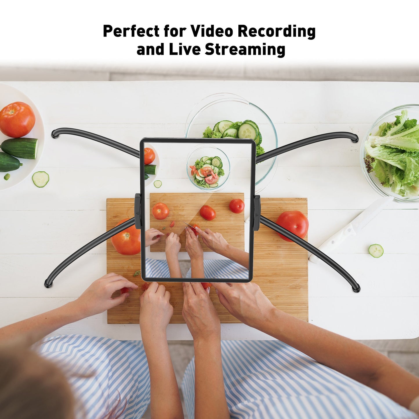 AboveTEK Adjustable iPad Stand Holder (TH-5B)