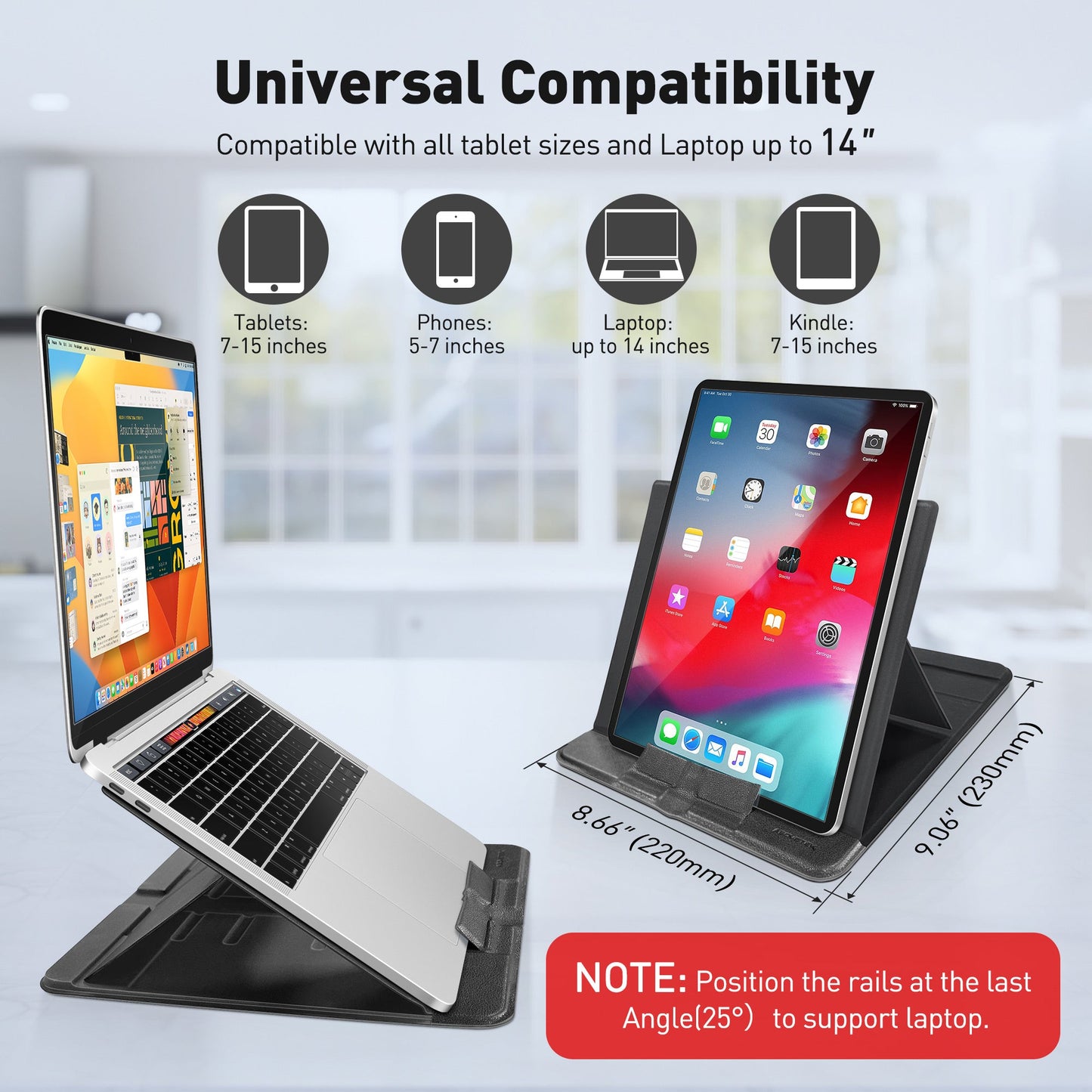 Wallet Style Travel Stand (TH-8B)