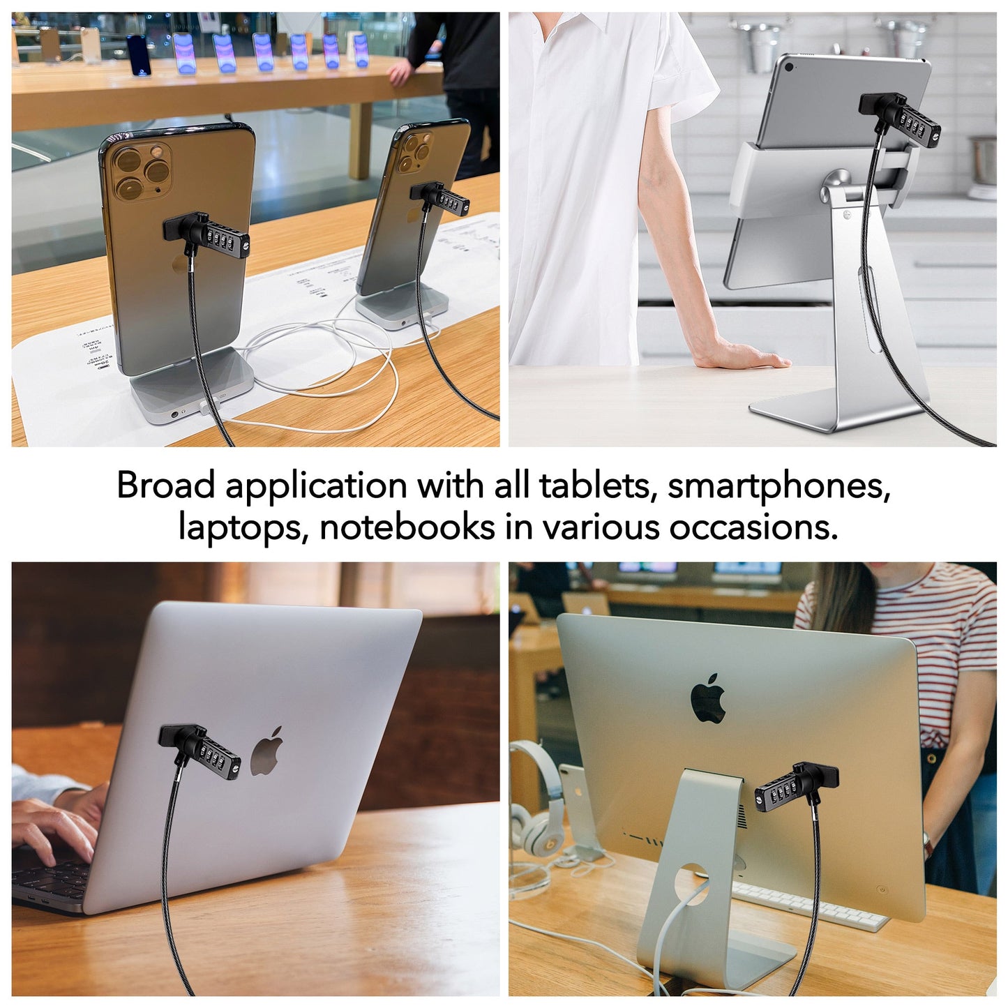 iPad Lock Security Cable (TL-180C)