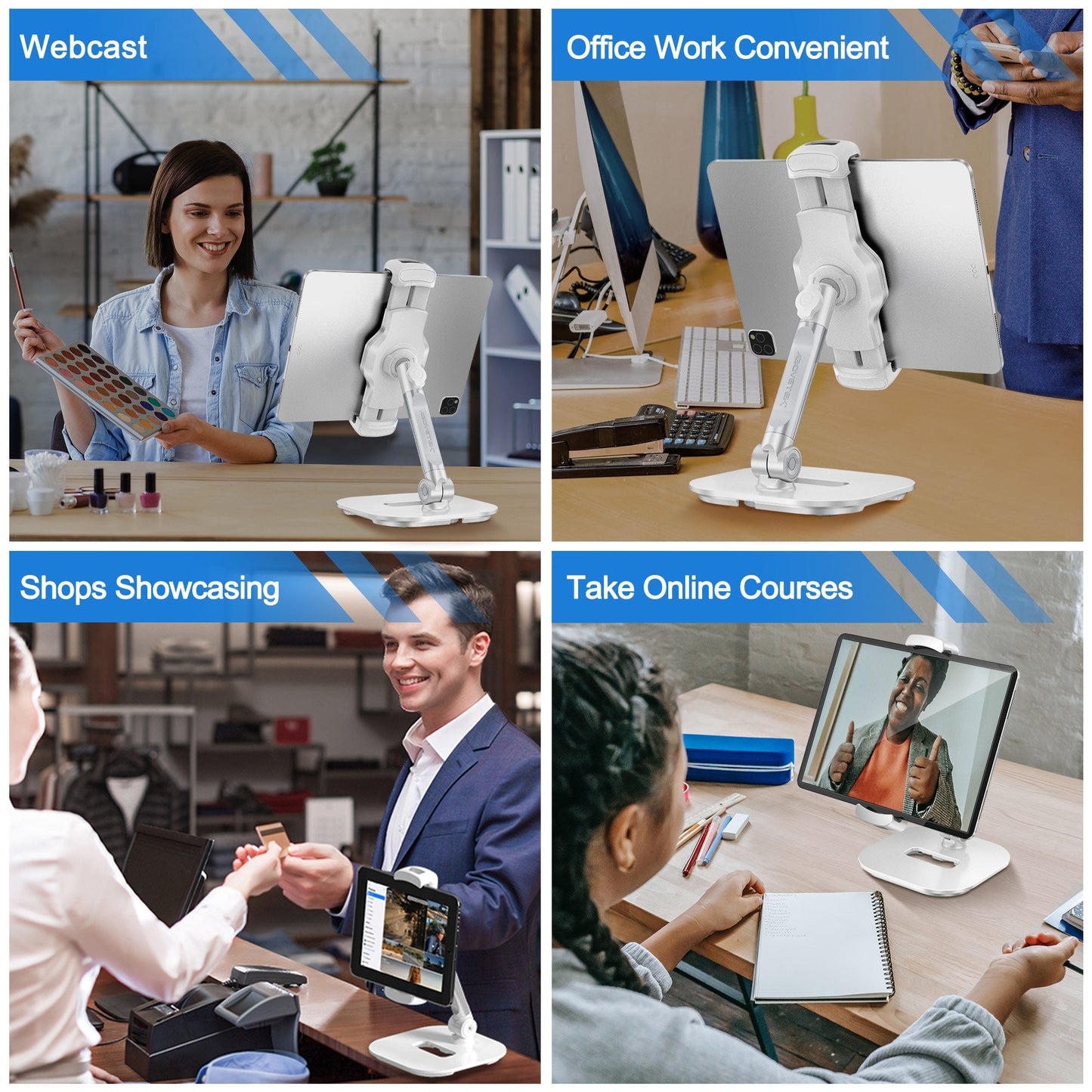 360° Swivel Heavy Aluminum Metal Base (TS-119)